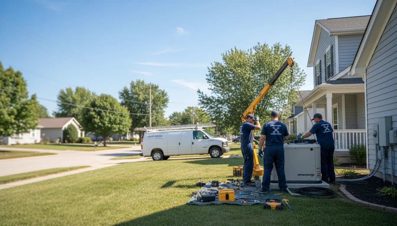 Generator Installation in Illinois near me